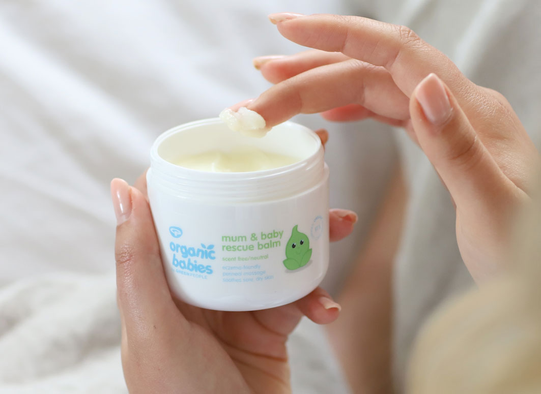 Naturally soothing nipple cream