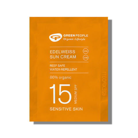Edelweiss Sun Cream With Tan Accelerator SPF15 Sachet - 3ml